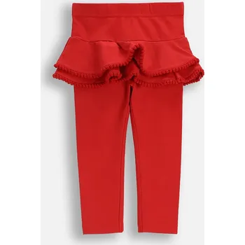 Dětská móda Kojenecké legíny s bavlnou Coccodrillo ZC5122101EBG červená 33X, vel. 80