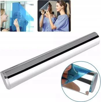 Zrcadlo SAMOLEPICÍ ZRCADLO FÓLIE NA ZEĎ, NÁBYTEK, SAMOLEPICÍ 200X60CM