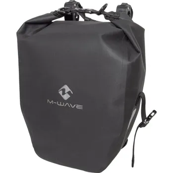 brašna na kolo brašna M-Wave Rough Ride II nosičová černá