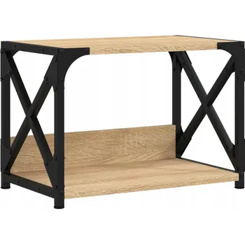 Knihovna Regál G07V 7 x 7 x 7 cm dub sonoma