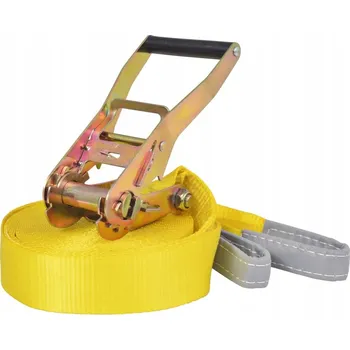 Izolační páska Popruh na slackline žlutý, polyester, 15 m x 50 mm, nosnost 150 kg