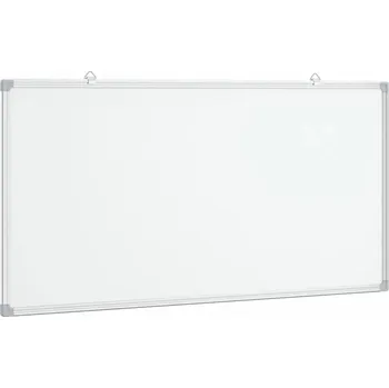 Kancelářský nábytek Magnetická lakovaná tabule s hliníkovým rámem, bílá 100x50 cm