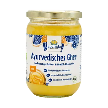 Přepuštěné máslo Govinda Ayurvédské Ghee 420g BIO
