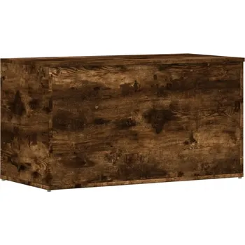Úložný box Multifunkční úložný box/truhla, kouřový dub, 84x42x46 cm