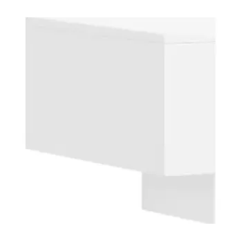 Konferenční stolek Moderní bílý konferenční stolek, dřevěný materiál, 100x49,5x31 cm