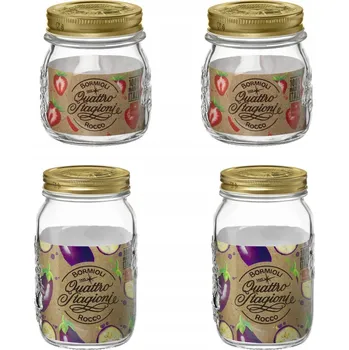 Sklenice Sklenice Bormioli Rocco Quattro Stagioni 250 ml a 1 l, sada 4 ks