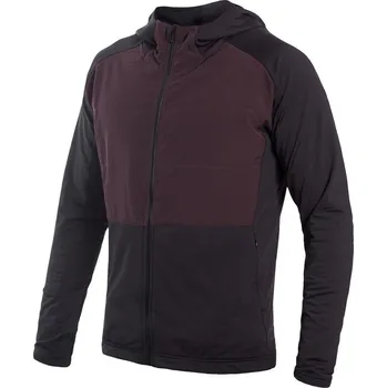 cyklistický dres Pánská bunda SENSOR COOLMAX THERMO černá/port red L