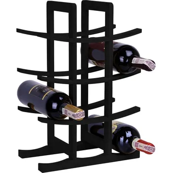 Stojan na víno TZB Todgar Stojan na víno 12 lahví černý