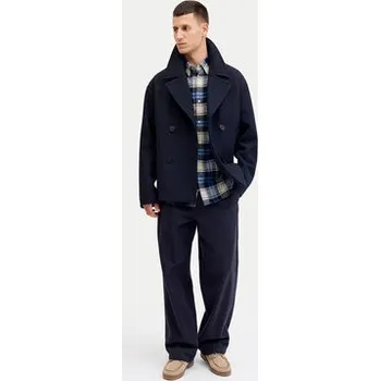 Pánská košile Jack & Jones Košile Blubarkley 12286224 Tmavomodrá Regular Fit S