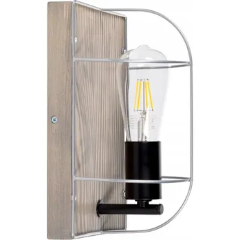 Nástěnné svítidlo Nástěnné svítidlo BRITOP šedé E27 1 W