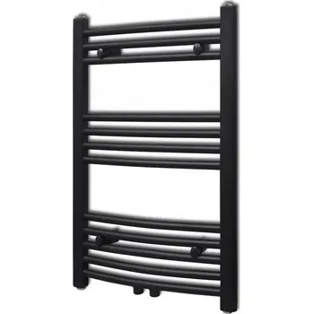 Radiátor Koupelnový radiátor vodní 1 W 3 x 764 mm černý