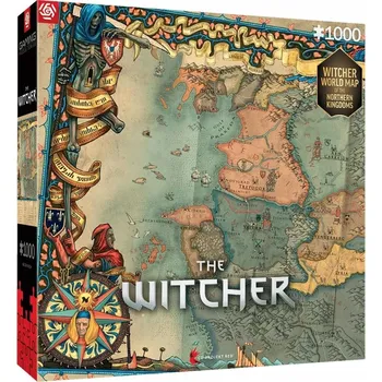 Puzzle Puzzle Good Loot 1000 dílků The Witcher 3 The Northern Kingdoms
