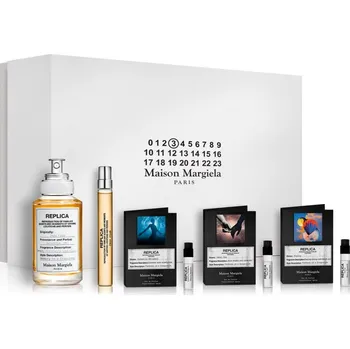 Pánský parfém Maison Margiela REPLICA Maison Margiela REPLICA Jazz Club toaletní voda 30 ml + Maison Margiela REPLICA Jazz Club toaletní voda 10 ml + Maison Margiela REPLICA Celestial Whispers parfémovaná voda 1,2 ml + Maison Margiela REPLICA Flying parfémovaná voda 1,