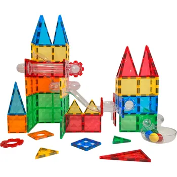 Kuličková dráha MAMIS Magnetická stavebnice s kuličkodráhou (145 ks)