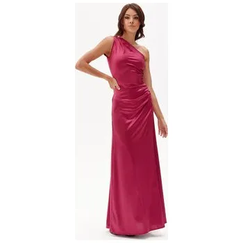Dámské šaty Roco Fashion Večerní šaty Inez Bordó Slim Fit 42