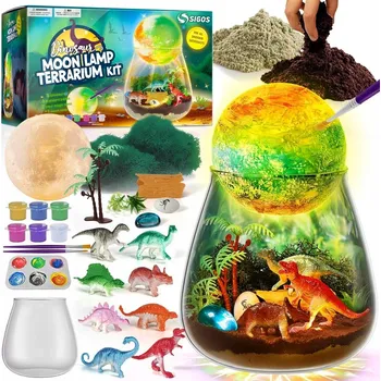 Obraz Dinosauři Kreativní Sada pro Kluky Děti Kinetický Písek DIY Dárky