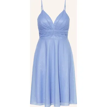 Dámské šaty Vm Vera Mont Dámské Koktejlové Šaty S Třpytivou Nití, tmavě...