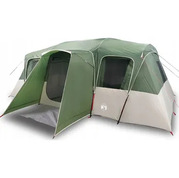 Stan Rodinný tunelový Stan , nepromokavý, zelený, 550x520x189/201 cm