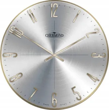 Hodiny Nástěnné hodiny Chermond stříbrné 39 Cm