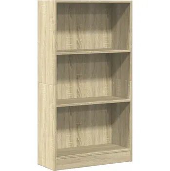 Knihovna Knihovna s otevřenými policemi, Dub Sonoma, 60x24x109 cm