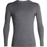 Icebreaker Men's 200 Oasis LS Crewe - gritstone heather XL