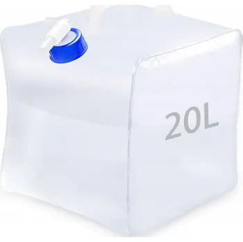 Kanystr Skládací kanystr na vodu s kohoutkem a držadlem 20L