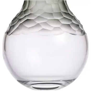 Váza Dotty 25 cm, Vyberte variantu Dotty váza, 25 cm kouřově zelená