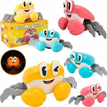 UTÍKAJÍCÍ LEZOUCÍ KRAB CHODÍCÍ HRAČKA INTERAKTIVNÍ PRO DĚTI