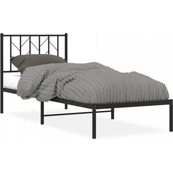 Postel Manželská postel kovová G04V 200x200 černá