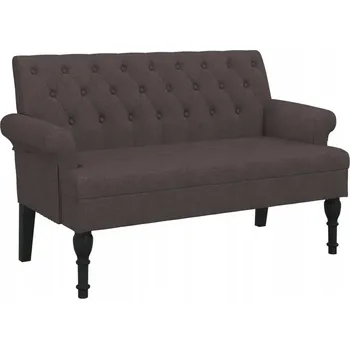 Elegantní Lavice s Prošívaným Čalouněním a Dřevěnými Nohy, 120x62x75 cm