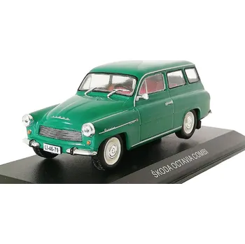 autíčko DeAgostini Škoda Octavia Combi 1:43 - Kaleidoskop slavných vozů časopis s modelem #5 Škoda Octavia Combi - kovový model