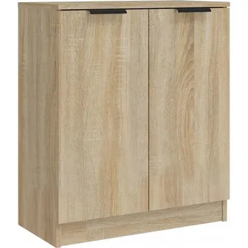 Komoda Minimalistická komoda z dřevotřísky, Dub Sonoma, 60x30x70 cm