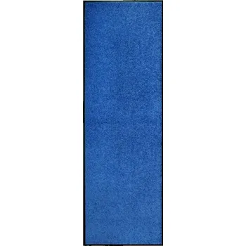 Rohožka Protiskluzová rohožka z polyamidu, modrá, 180x60 cm, PVC
