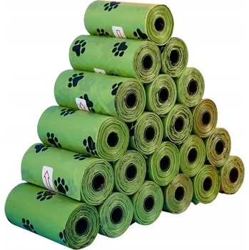 sáček na exkrement NUXIE Biologicky rozložitelné sáčky na psí exkrementy 15 rolí 225 ks