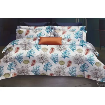 Povlečení Sada povlečení Milano 160x200cm + 2x 70x80cm s prostěradlem 4dílná sada vzor 12