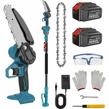 Motorová pila ELEKTRICKÁ ŘETĚZOVÁ PILA 6" NA TELESKOPICKÉ TYČI VÝKONNÁ