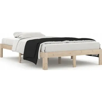 Postel Dřevěná manželská postel G04V 200x200 dub