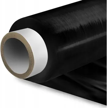 Obalový materiál Fólie stretch 23my/500mm černá 1/1,5kg