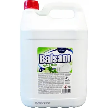 Mycí prostředek Deluxe Balzám na nádobí Jablko a máta 5L