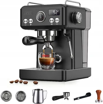 Kávovar Pákový tlakový kávovar HiBREW H10A-BK-EU 1350 W černý