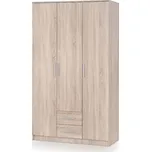 Šatní skříň LIMA S-3 dub sonoma