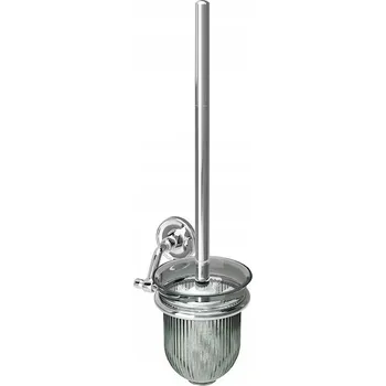 WC štětka Nástěnná WC štětka s chromovaným efektem IKEA BROFJARDEN