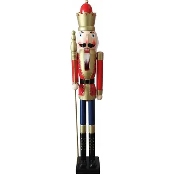 Vánoční dekorace Louskáček ,Nutcracker, vánoční figurka, vánoční ozdoba 150 cm