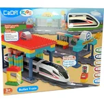 Stavebnice vlakové stanice – CADA Train Station, 108 dílků (světlo & zvuk)