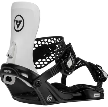 Vázání na snowboard Vázání GRAVITY INDY BLACK/WHITE 2025