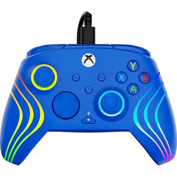 Gamepad Turtle Beach Afterglow Wave, RGB XBOX/PC - modrá