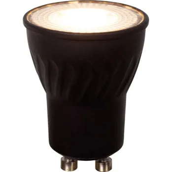 Žárovka Lucide LED žárovka - Ø 3,5 cm - stmívatelná - GU10 - 1x4W 2200K/3000K - Černá