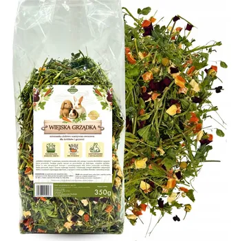 Krmivo pro hlodavce VENKOVSKÝ ZÁHONEK - směs bylinek, zeleniny a ovoce pro králíky a hlodavce