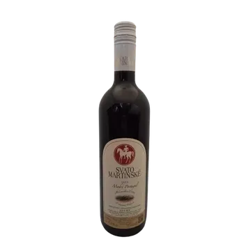 Víno Svatomartinské Modrý Portugal pozdní sběr 2025 suché (červené suché víno)