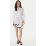 KARL LAGERFELD Plážové šaty A2W46075 Bílá Regular Fit L